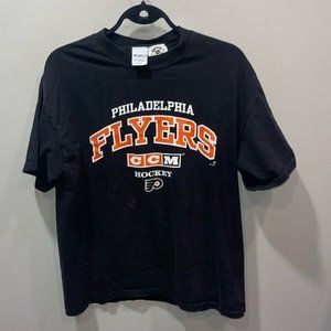Vintage large nhl shirt  ccm